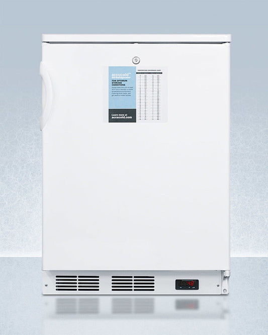 Accucold - 24" Wide All-Refrigerator, ADA Compliant - FF6LWPROADA