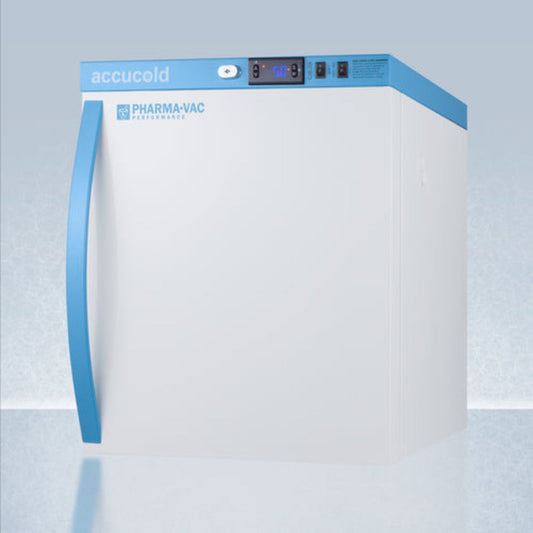 Accucold - 1 Cu.Ft. Compact Vaccine Refrigerator, Certified to NSF/ANSI 456 Vaccine Storage Standard - ARS1PV456